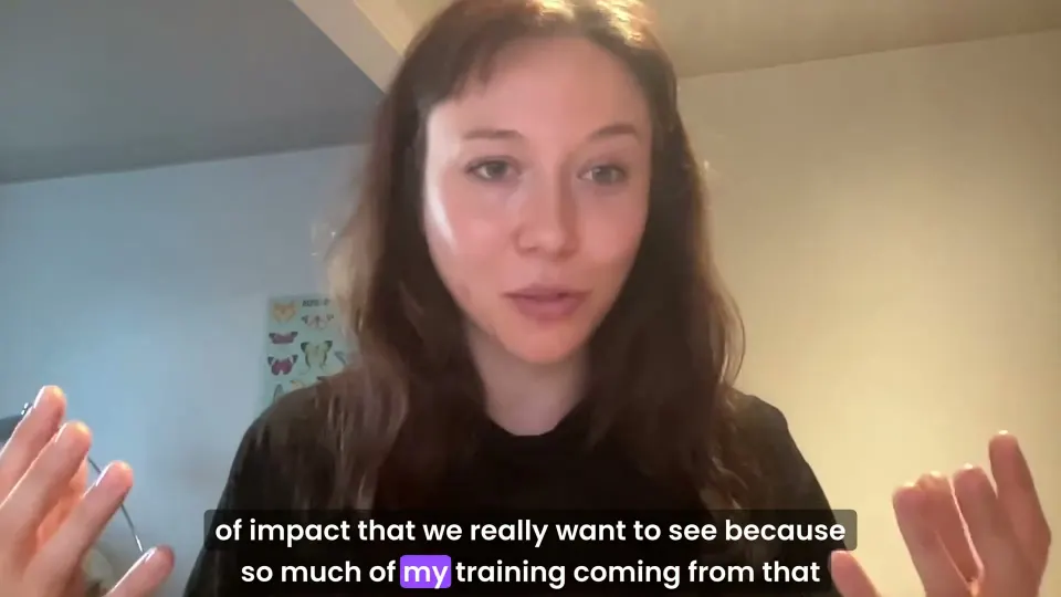 Allison Cohen speaking on AI with Sach, episode 17