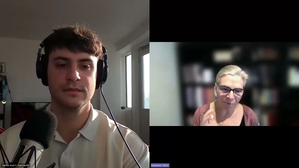 Suzanne Talon speaking on AI with Sach, episode 15