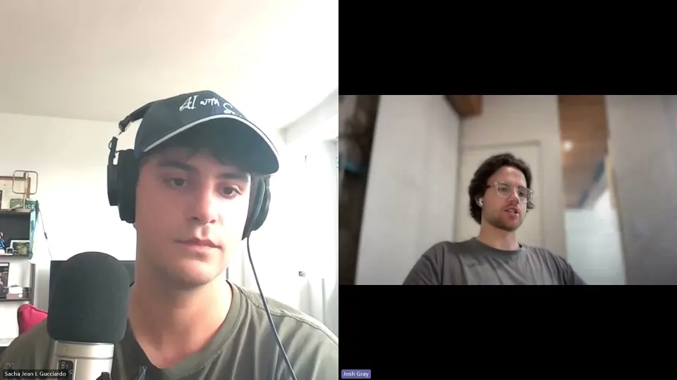 Josh Gray speaking on AI with Sach, episode 5