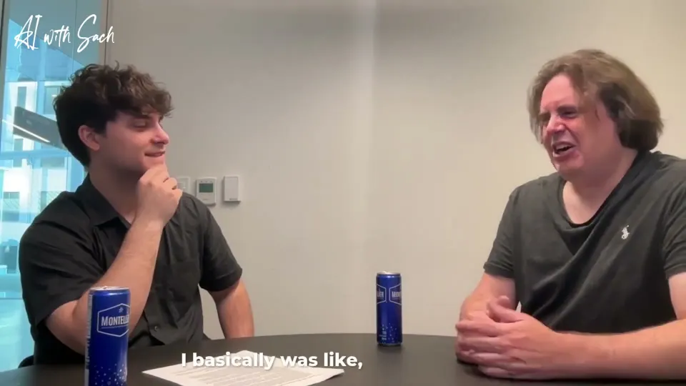 Philippe Beaudoin speaking on AI with Sach, episode 30